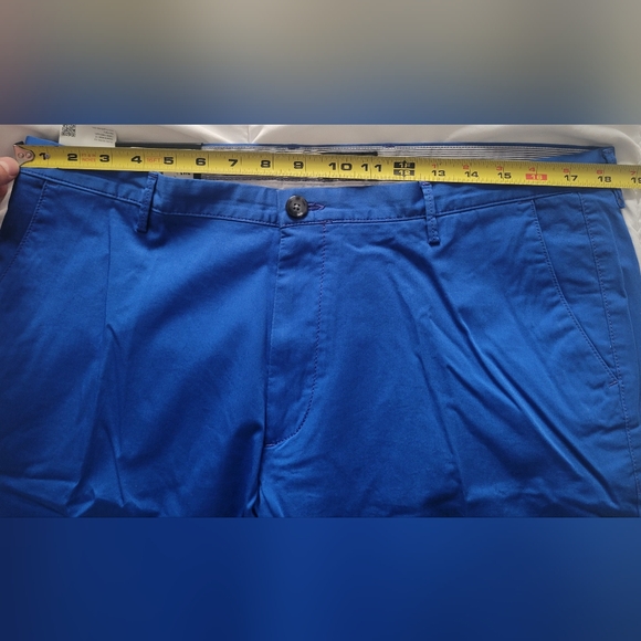 BOSS Hugo Boss Black Label Blue Slim Fit Stretch Pants